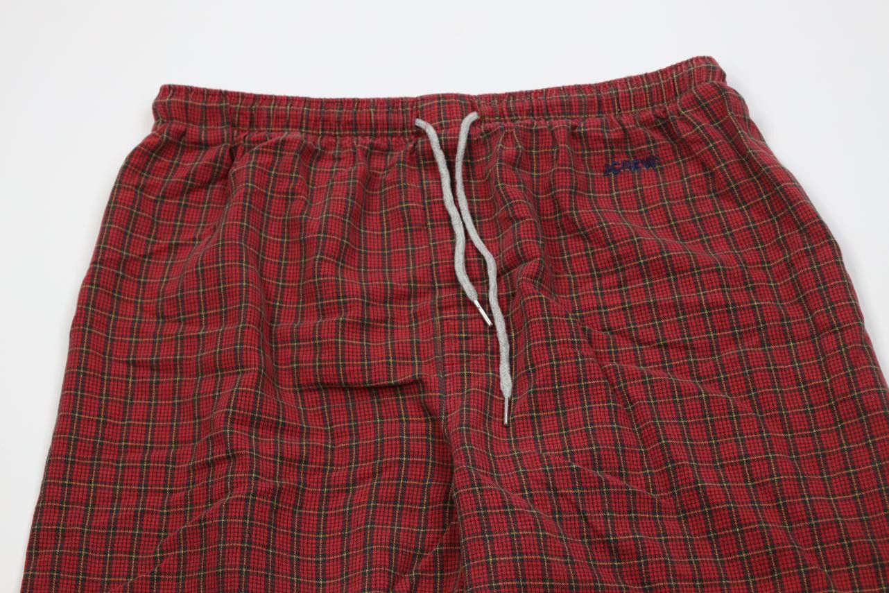 J.Crew Vintage 90s J Crew Oarsman Wide Leg Pajamas Pants Plaid Size US 36 / EU 52 - 2 Thumbnail