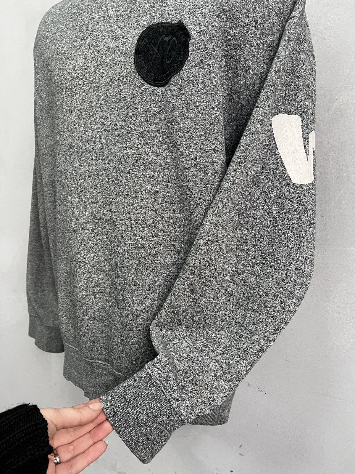 H&M H&M x X.O. The weeknd Y2K Sweatshirt Gray Streetwear Style Size US M / EU 48-50 / 2 - 6 Thumbnail