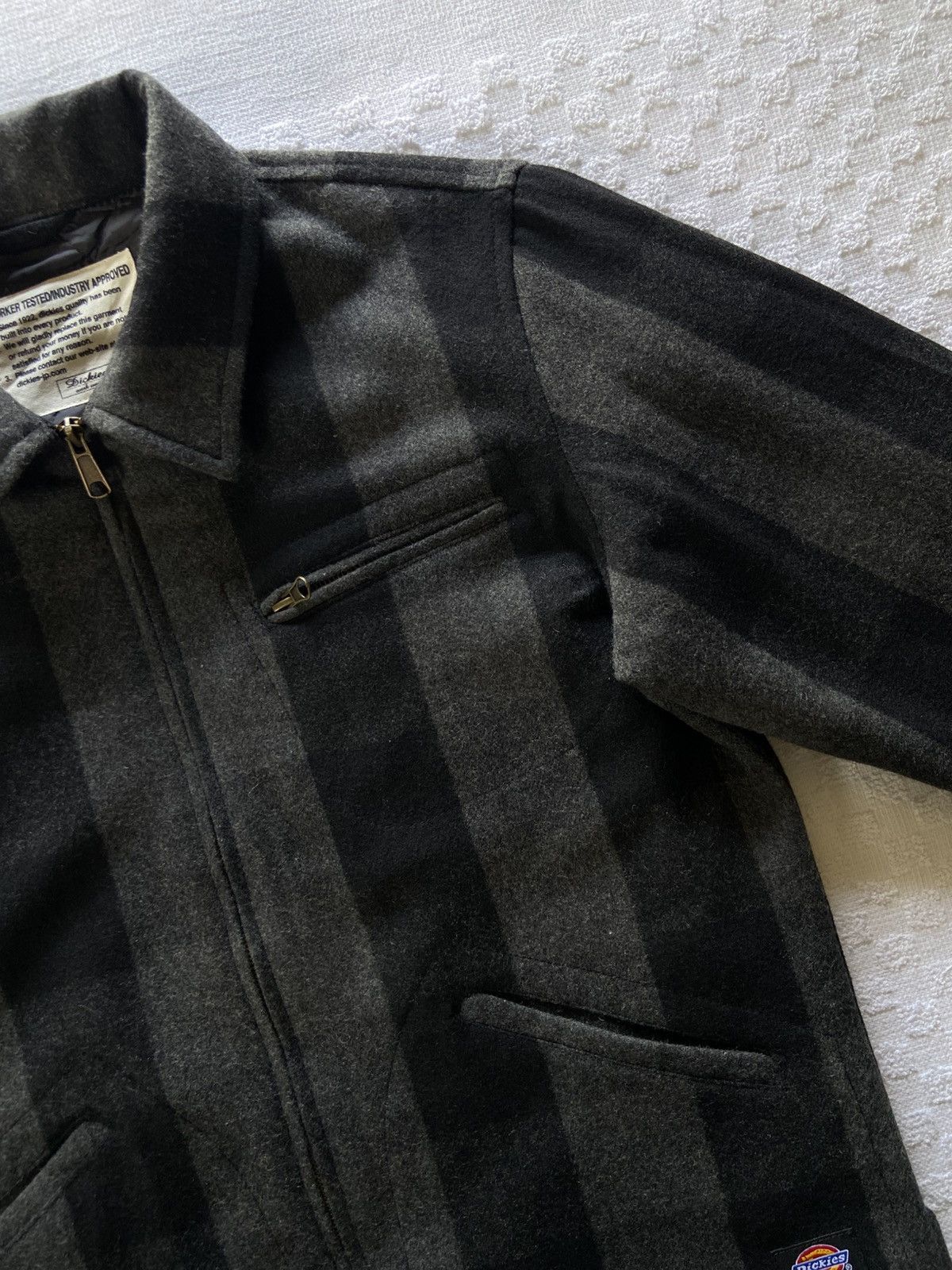 Dickies Dickies Checkered Lined Zip Up Jacket ( 4 Pockets ) Size US M / EU 48-50 / 2 - 5 Thumbnail