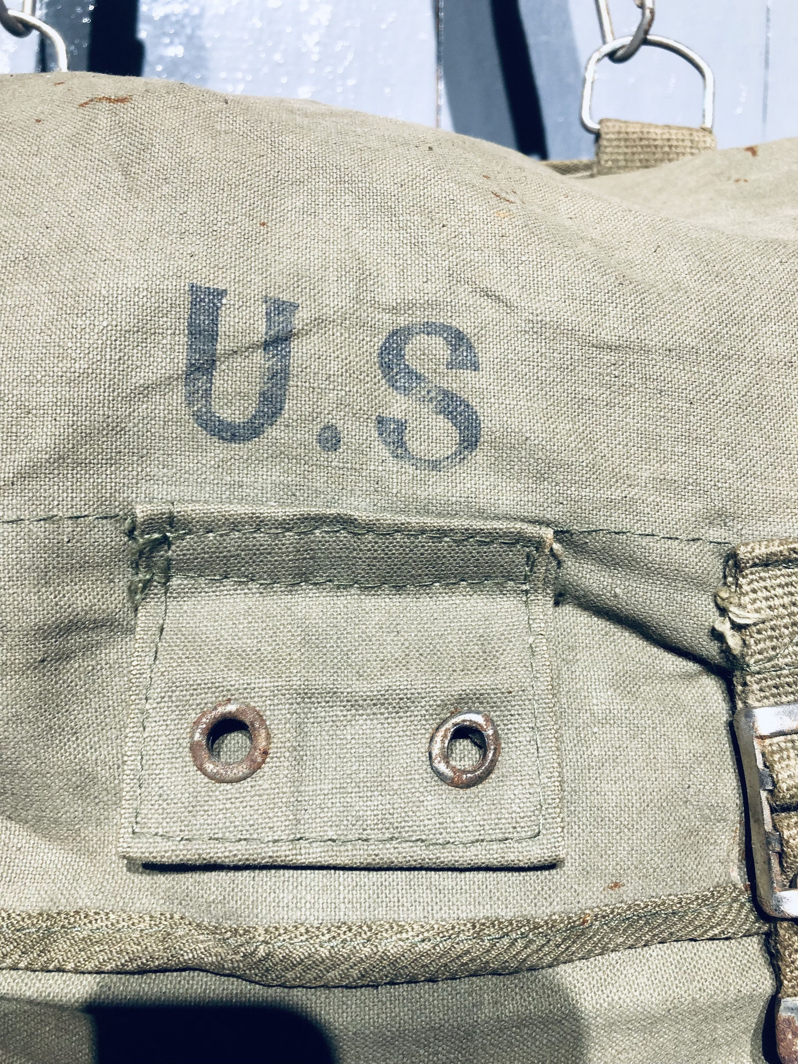 Other Vintage U.S Army Canvas Style Messenger/ Crossbody Bag Size ONE SIZE - 6 Thumbnail