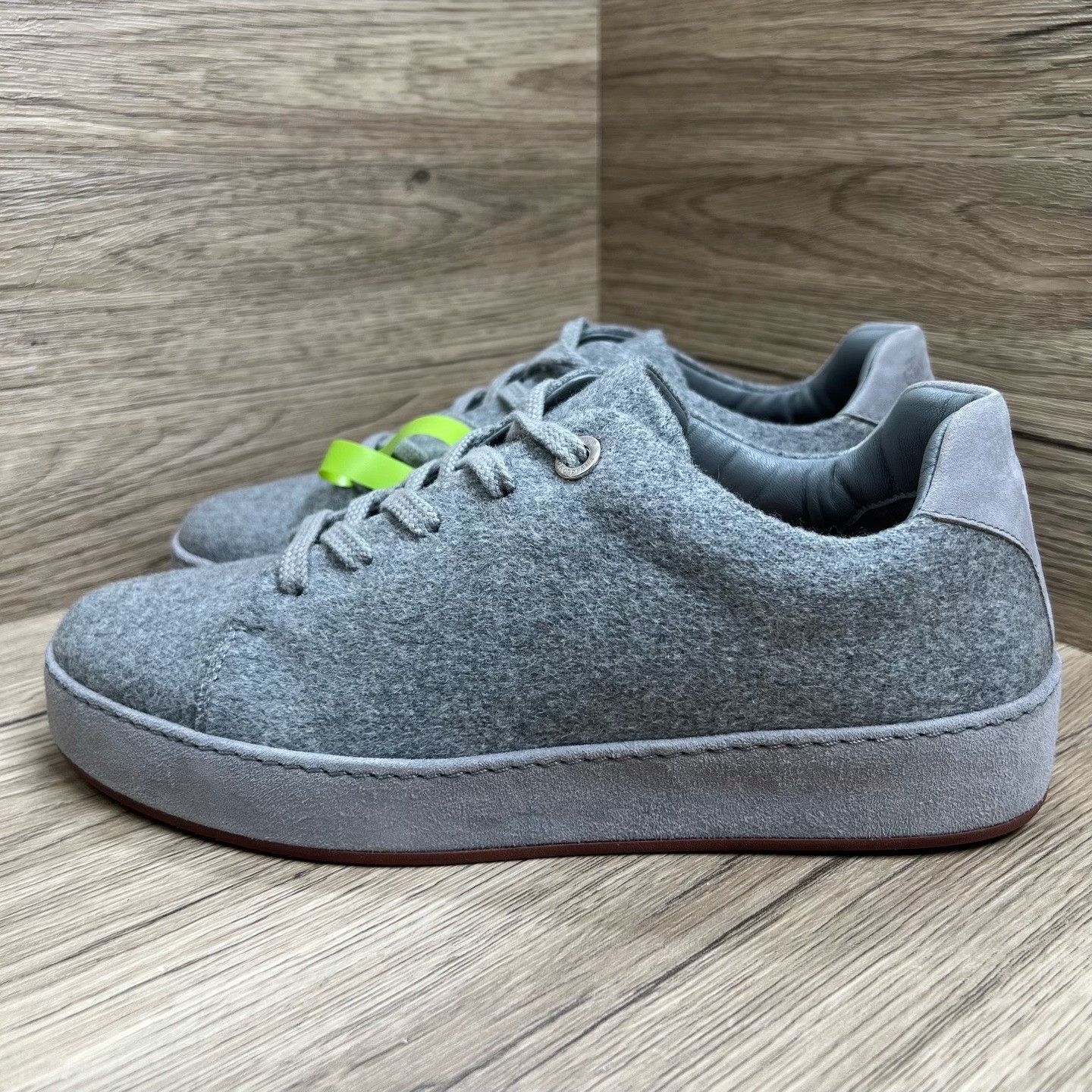 Loro Piana Loro Piana Gray Lowtop Sneakers us_7 Women Size US 7 / IT 37 - 1 Thumbnail