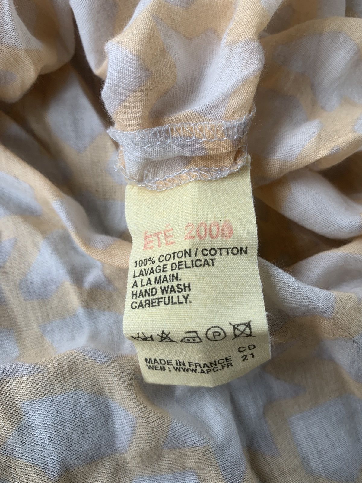 A.P.C. Ete 2000 A.P.C France printed hoodie blouse Size M / US 6-8 / IT 42-44 - 5 Thumbnail