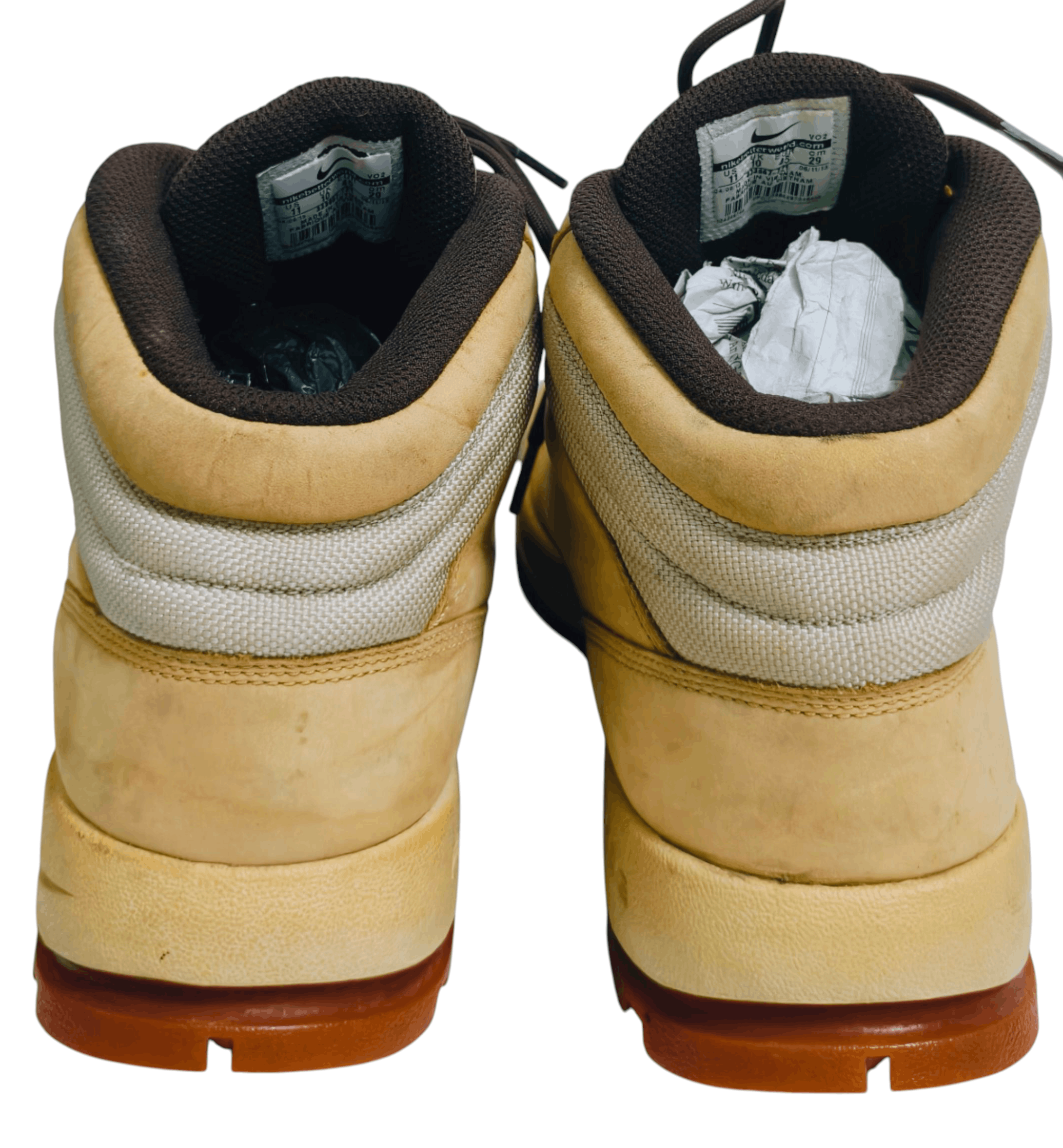 Nike Nike Madara Beige Genuine Leather Hiking Winter Shoes Boots Size US 11 / EU 44 - 6 Thumbnail