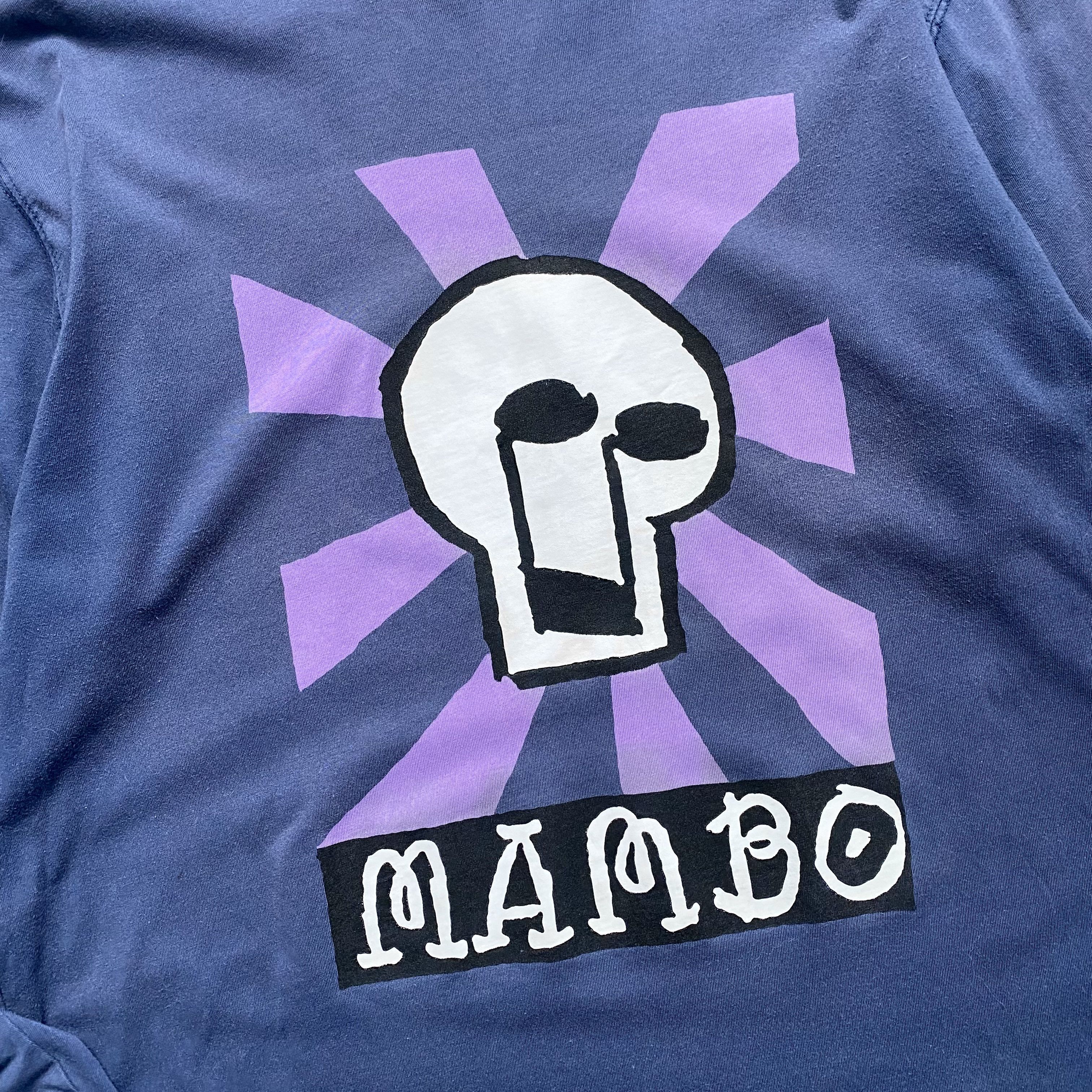 Mambo Vintage Faded Mambo Tee Longsleeve Skull Big Logo Size US L / EU 52-54 / 3 - 4 Thumbnail