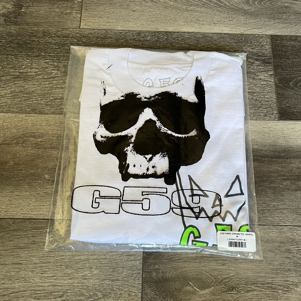 Asspizza Asspizza x G59 Records Suicideboys Hand Drawn Tee White New Size US M / EU 48-50 / 2 - 3 Thumbnail