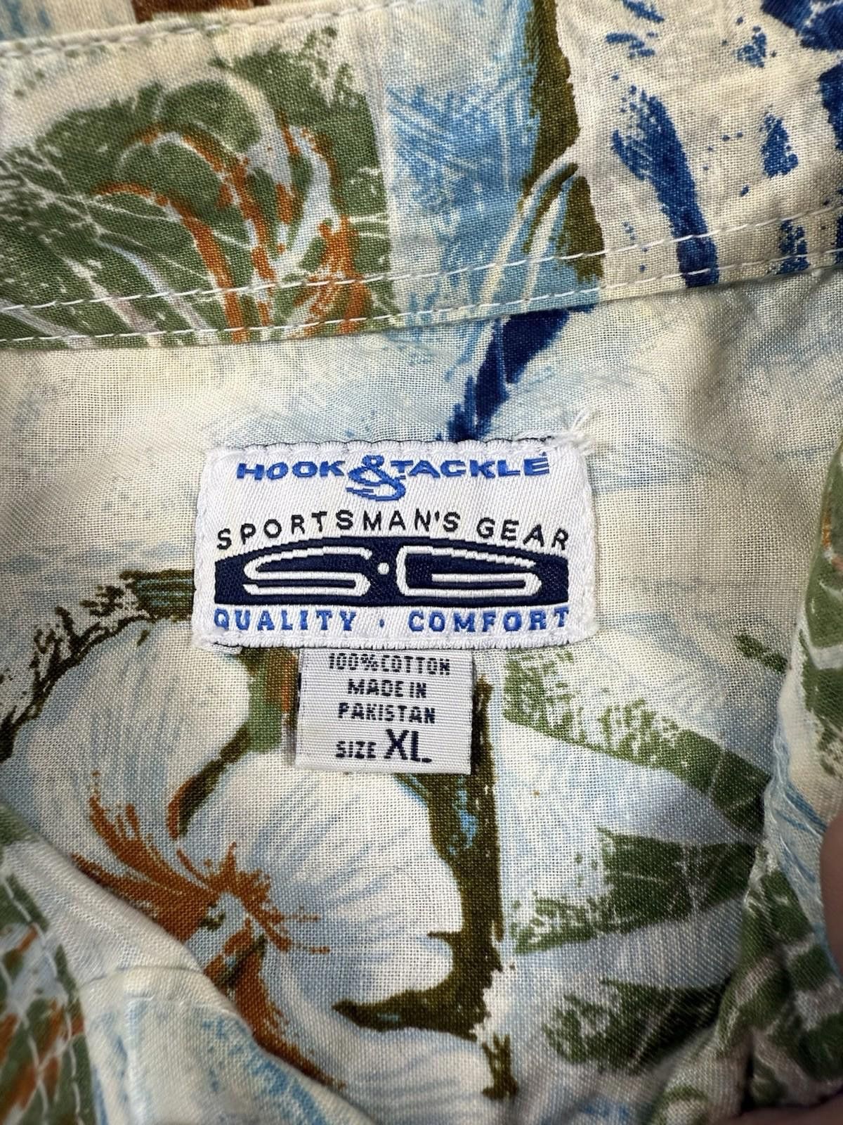 Other Hook & Tackle Fishing Gear Shirt Men's Size XL Short Sleeve Size US XL / EU 56 / 4 - 6 Thumbnail