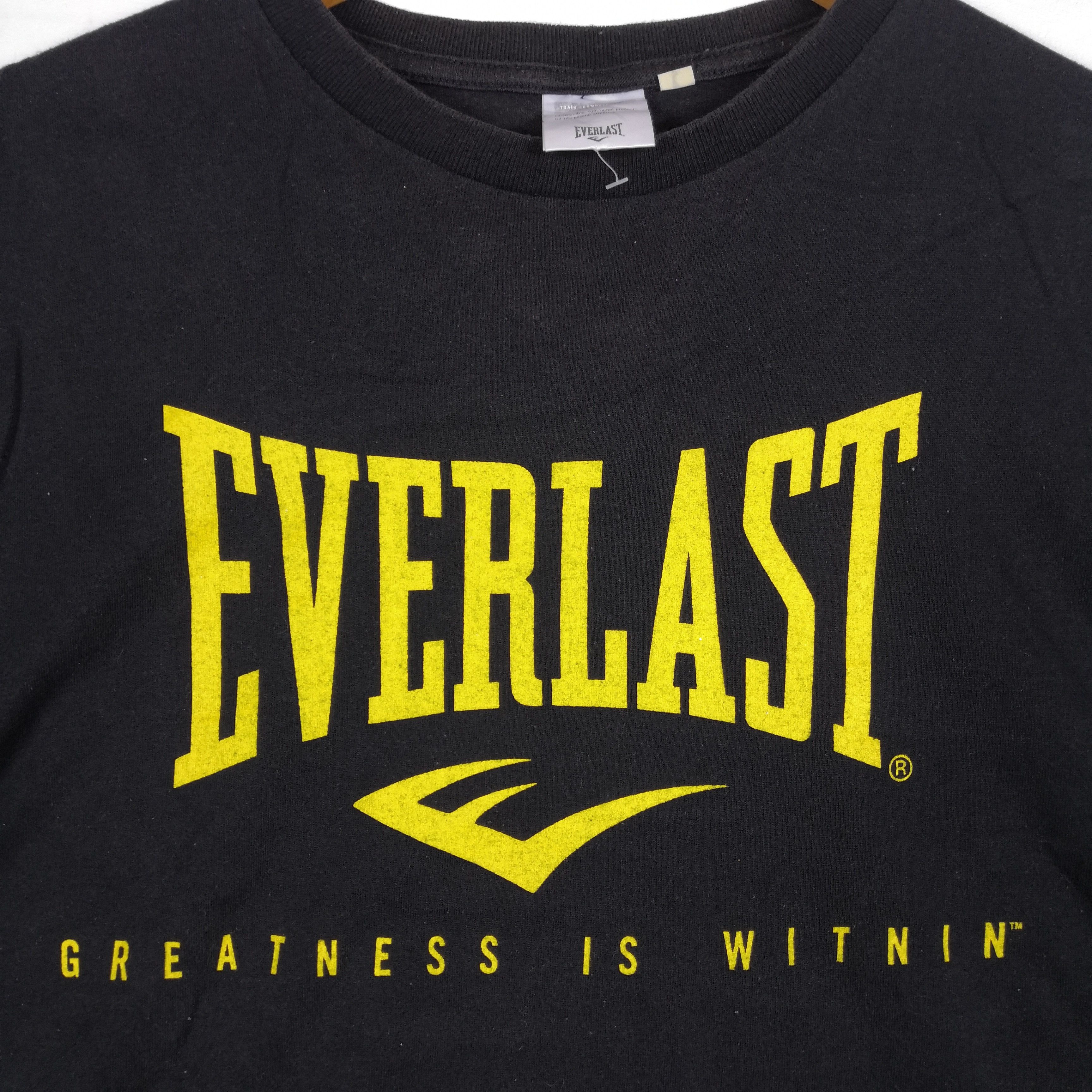 Everlast Vintage Y2K Everlast T-Shirt Spell Out Crewneck Tees Size US S / EU 44-46 / 1 - 3 Thumbnail