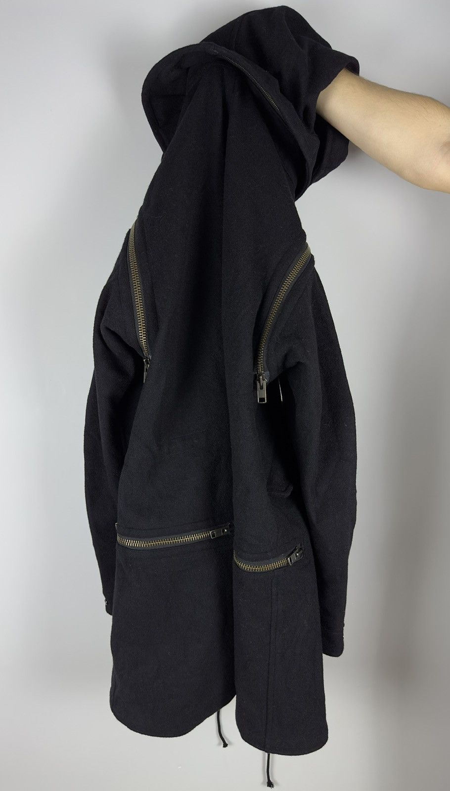 Yohji Yamamoto YOHJI YAMAMOTO Pour Homme 14AW ARCHIVAL Trench Coat Zipper Size US M / EU 48-50 / 2 - 8 Thumbnail
