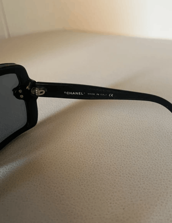 Chanel CHANEL Sunglasses 5065 Rimless Rhinestone 4017 Shields Size ONE SIZE - 6 Thumbnail
