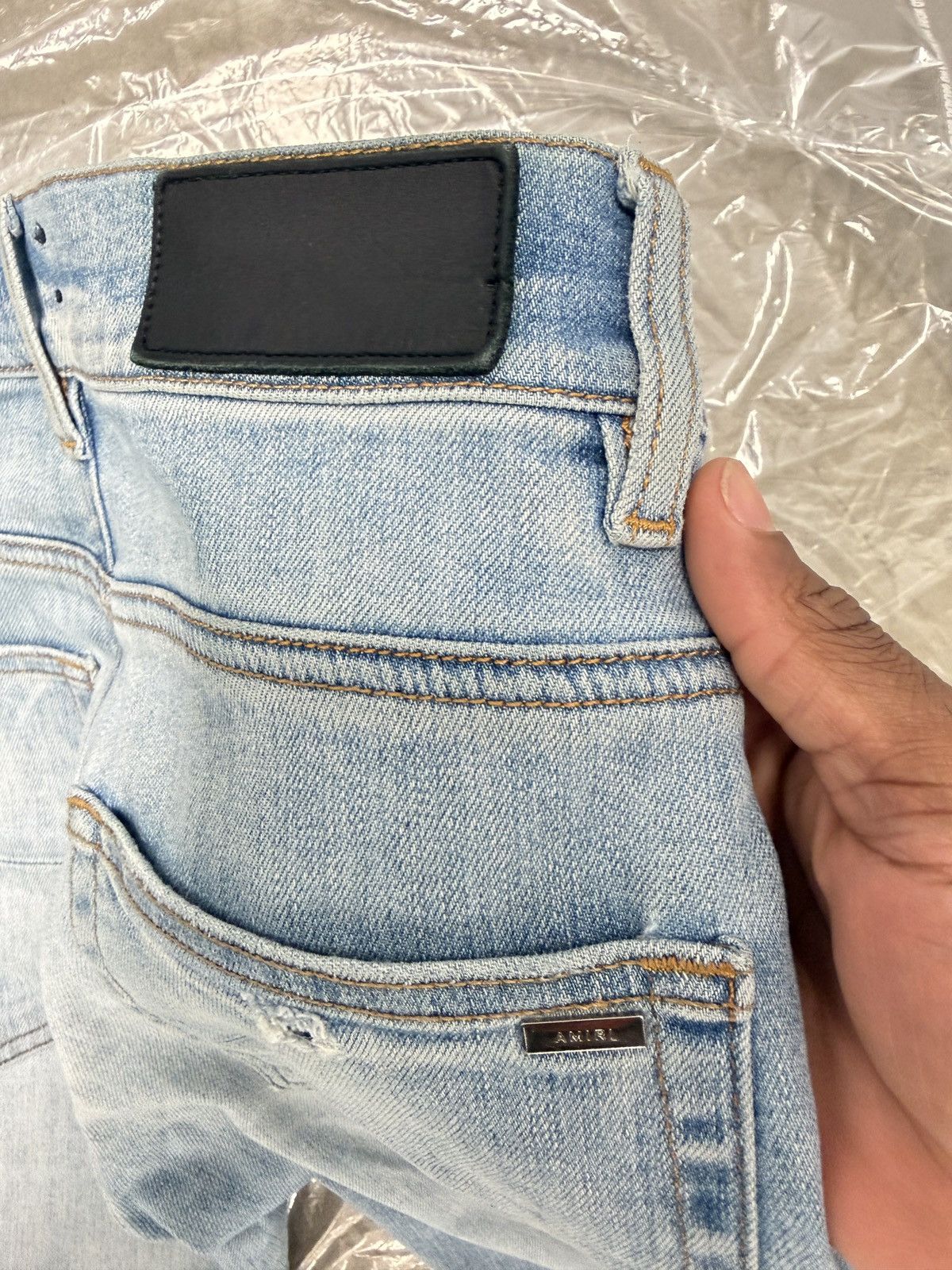 Amiri Amiri Mx1 Black Patch Size US 28 / EU 44 - 7 Thumbnail
