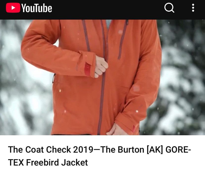 Burton 🔥🔥 Burton AK 3L Hover Gore-Tex Jacket - Men Size US L / EU 52-54 / 3 - 6 Thumbnail