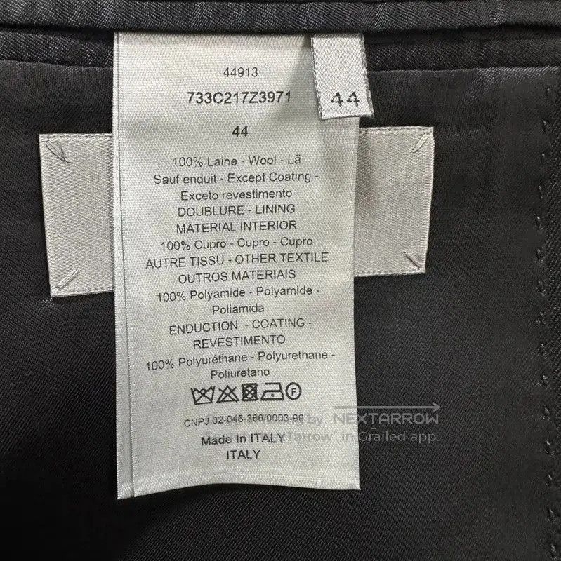 Dior Dior Black Cotton Long Sleeve Coat . Size US S / EU 44-46 / 1 - 5 Thumbnail