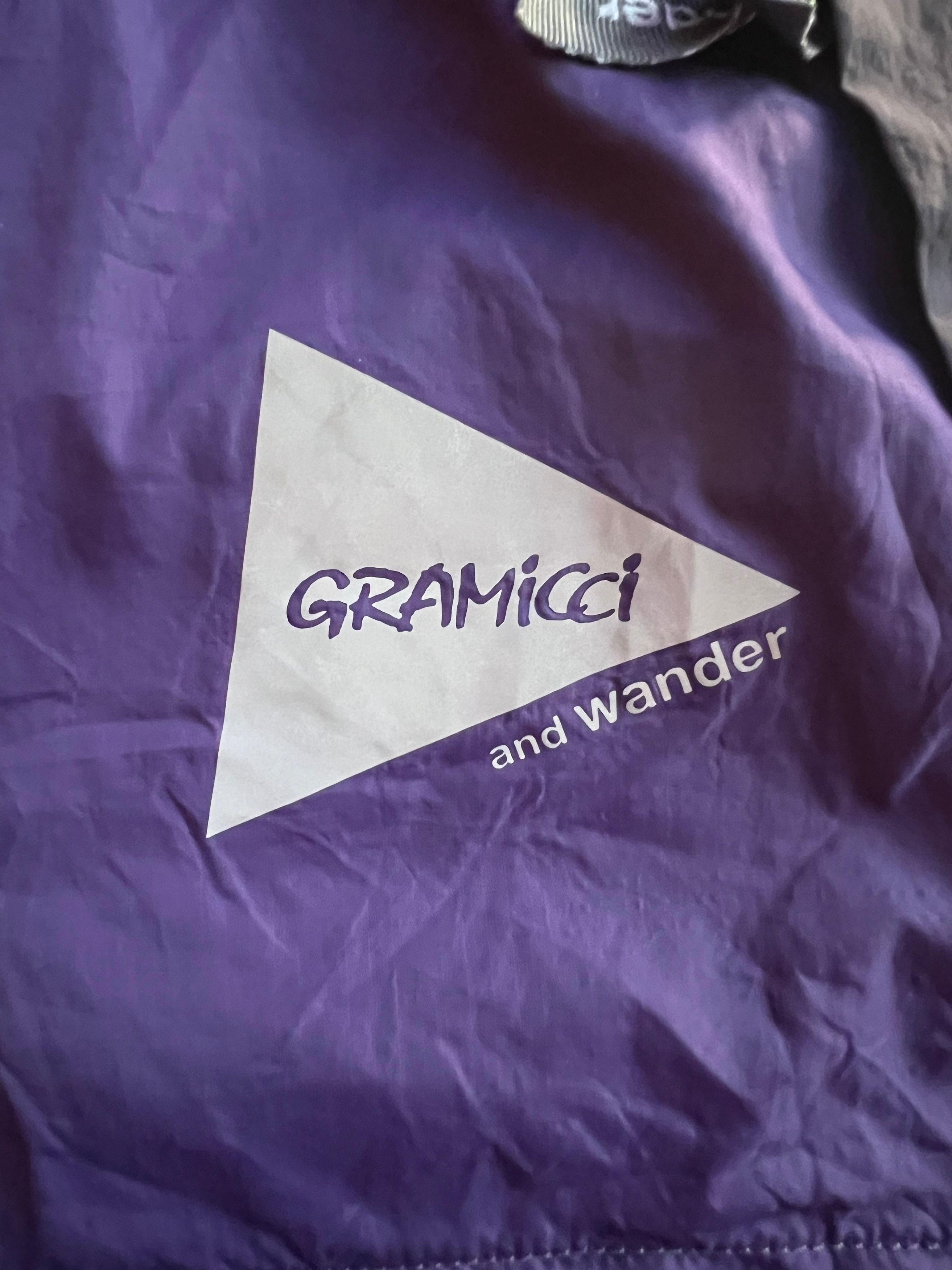 And Wander × Gramicci Patchwork Wind Tee Purple Size US M / EU 48-50 / 2 - 9 Thumbnail