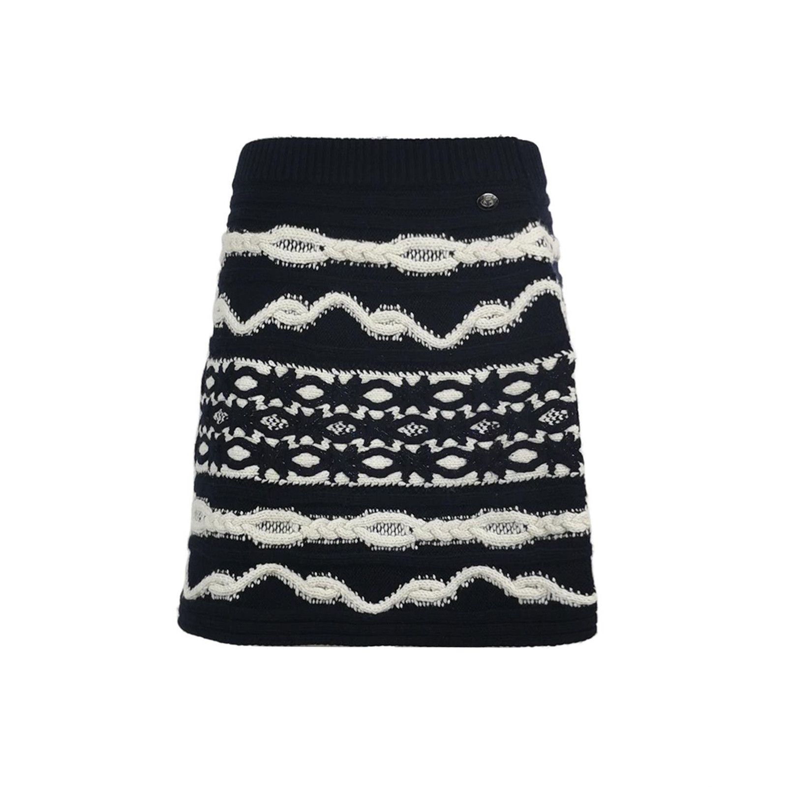 Chanel Chanel Women 40 Midi Skirts Size 40" / US 18 - 1 Thumbnail