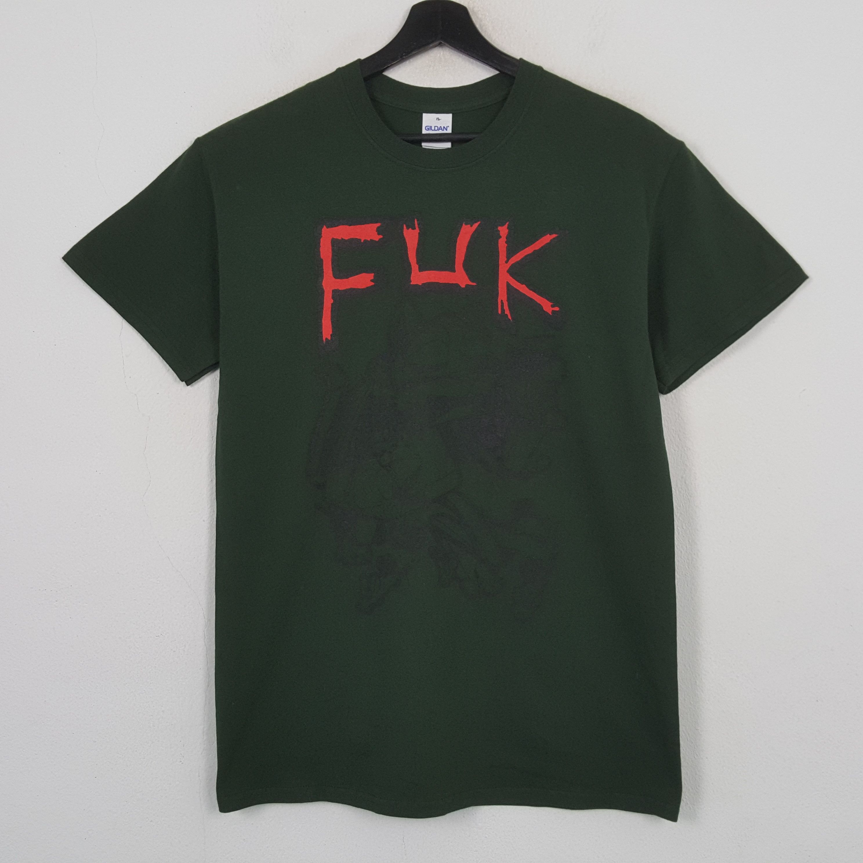 Gildan Band Tees FUK Tshirt RR3 Size US M / EU 48-50 / 2 - 1 Thumbnail