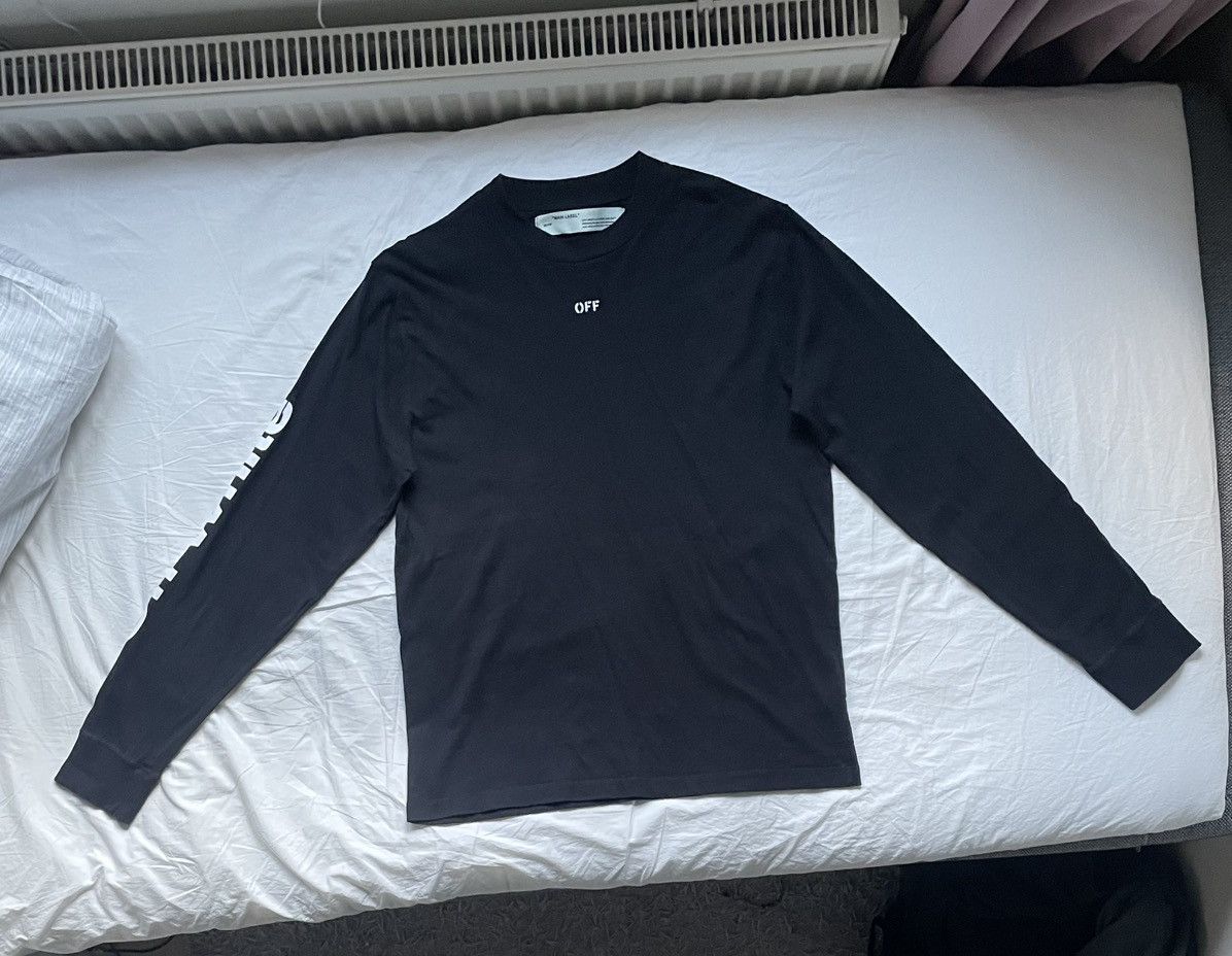 Off-White OFF-WHITE LONG SLEEVE SKULLS MOCK TEE Size US L / EU 52-54 / 3 - 2 Thumbnail