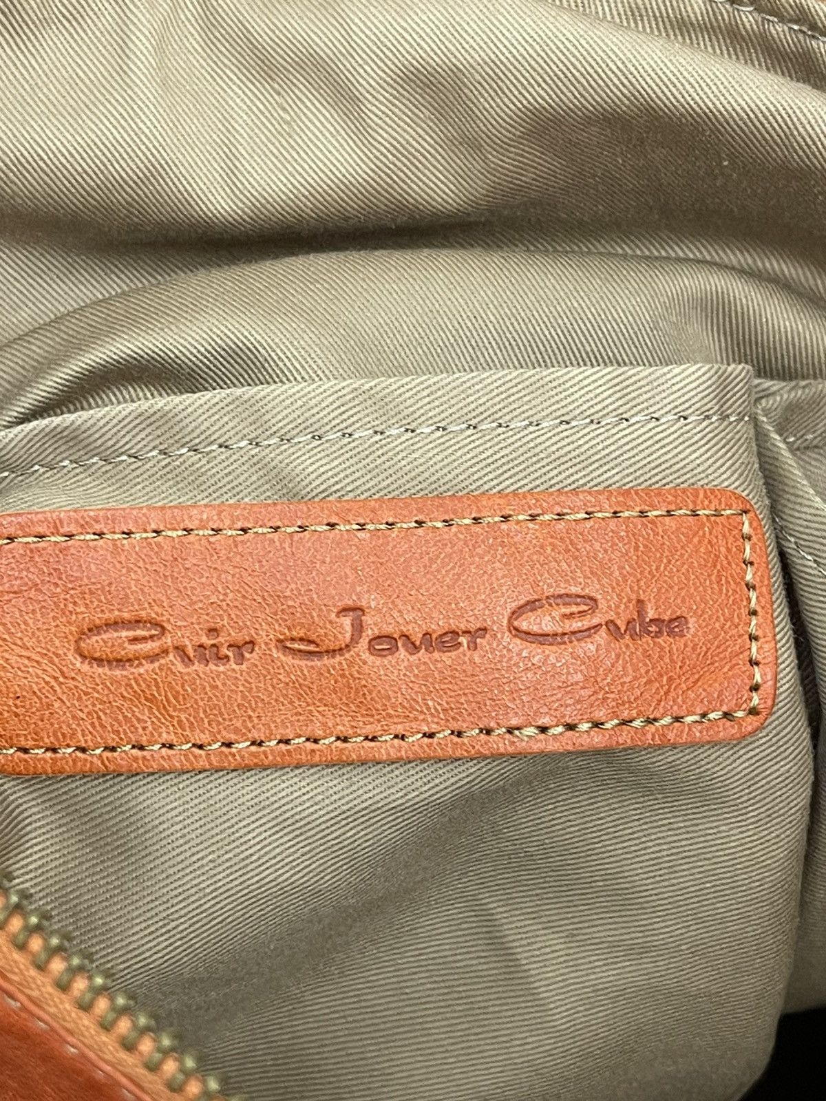 Genuine Leather Full Leather Cuir Jouer Cube Cross Body Shoulder Bag 1🟩9 Size ONE SIZE - 21 Thumbnail