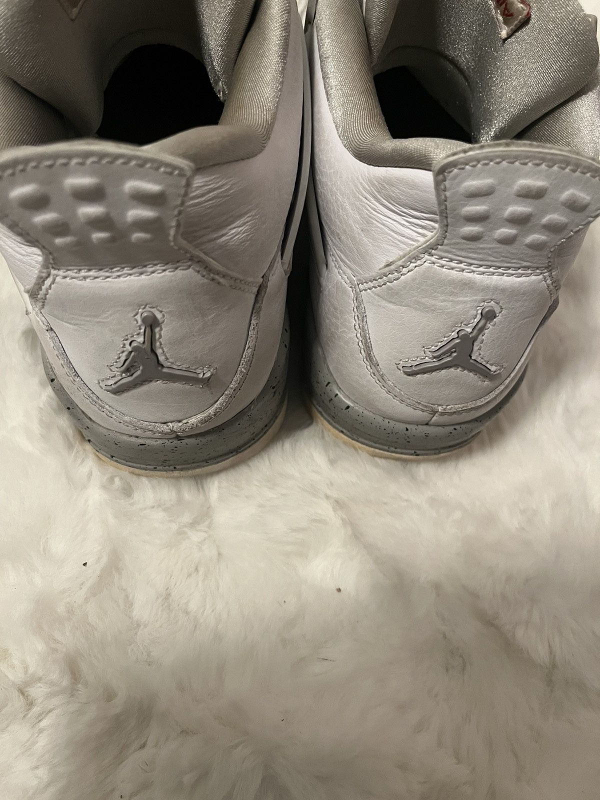 Jordan Brand white oreo jordan 4 Size US 7 / IT 37 - 3 Thumbnail
