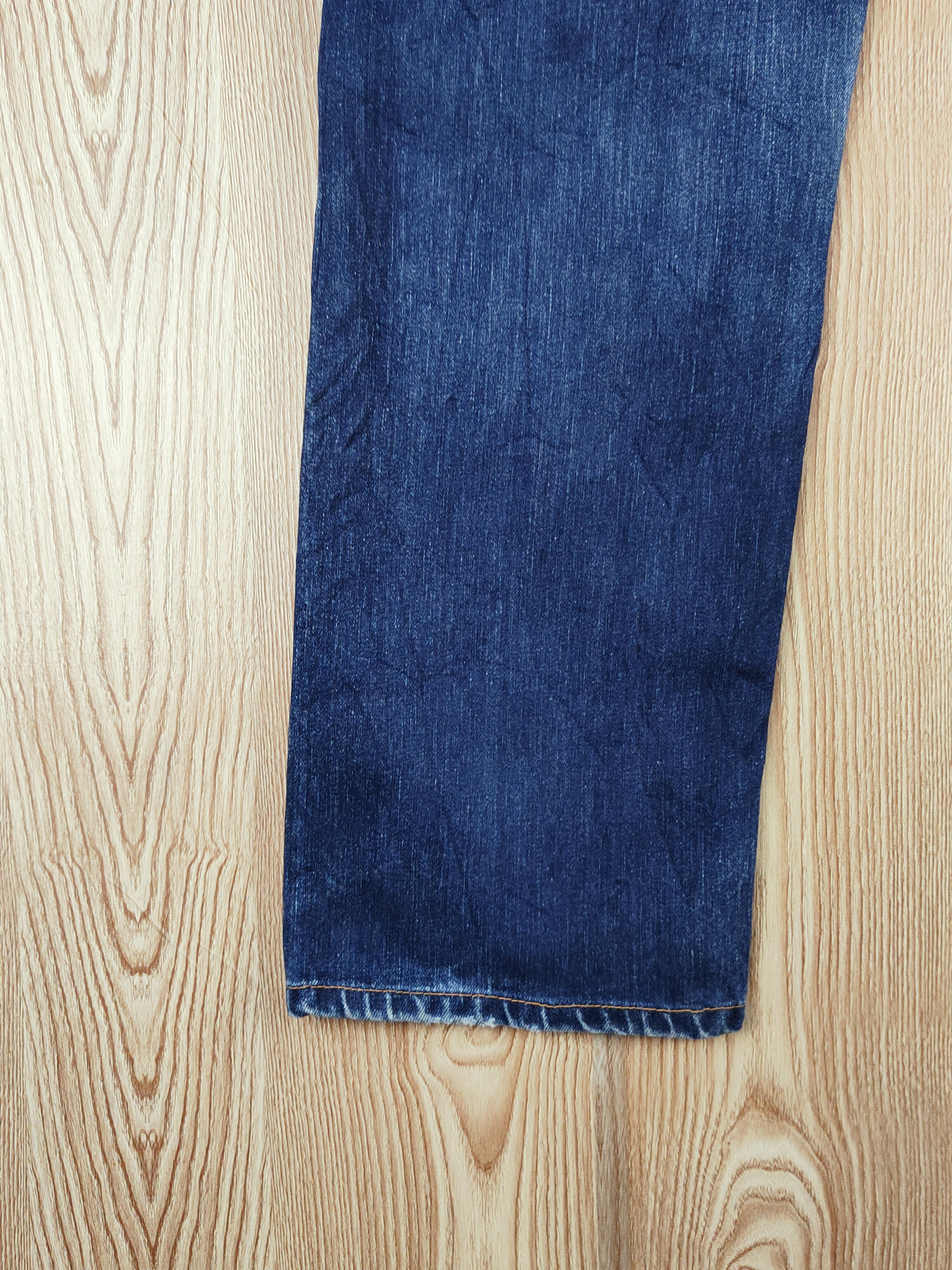 GU GU Dark Blue Distressed Ripped Jeans #S2681 Size US 30 / EU 46 - 9 Thumbnail
