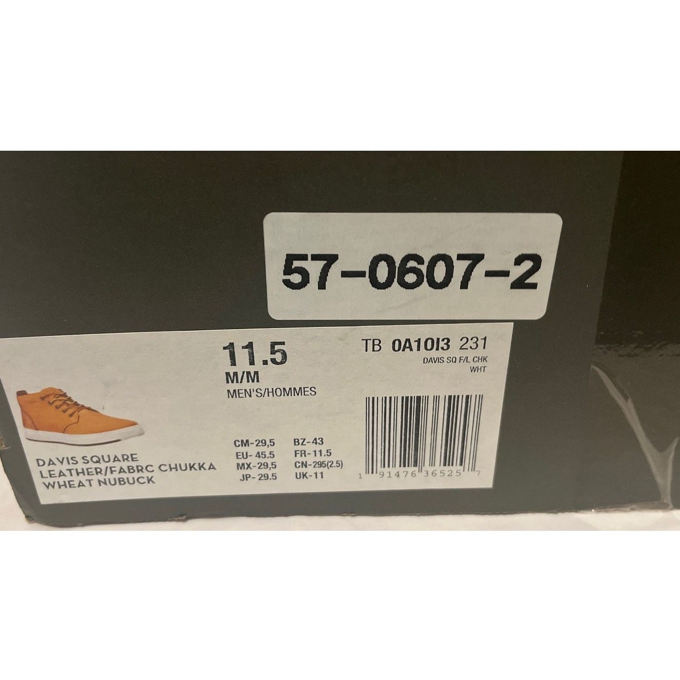 Timberland Timberland Davis Square Chukka A1013 Shoes - Size: 11.5 Size US 11.5 / EU 44-45 - 7 Thumbnail