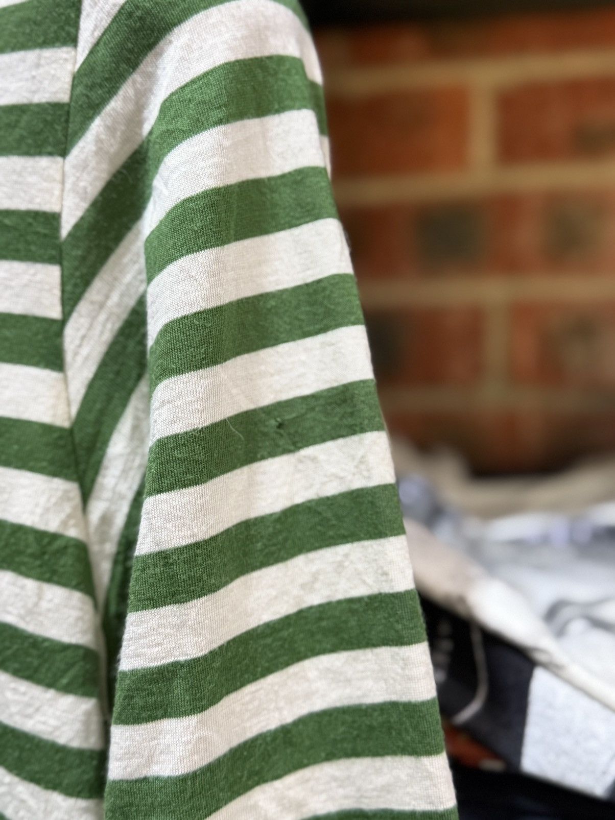 Y's Vintage Y’s For Living Stripe Japan Tee Size US S / EU 44-46 / 1 - 4 Thumbnail