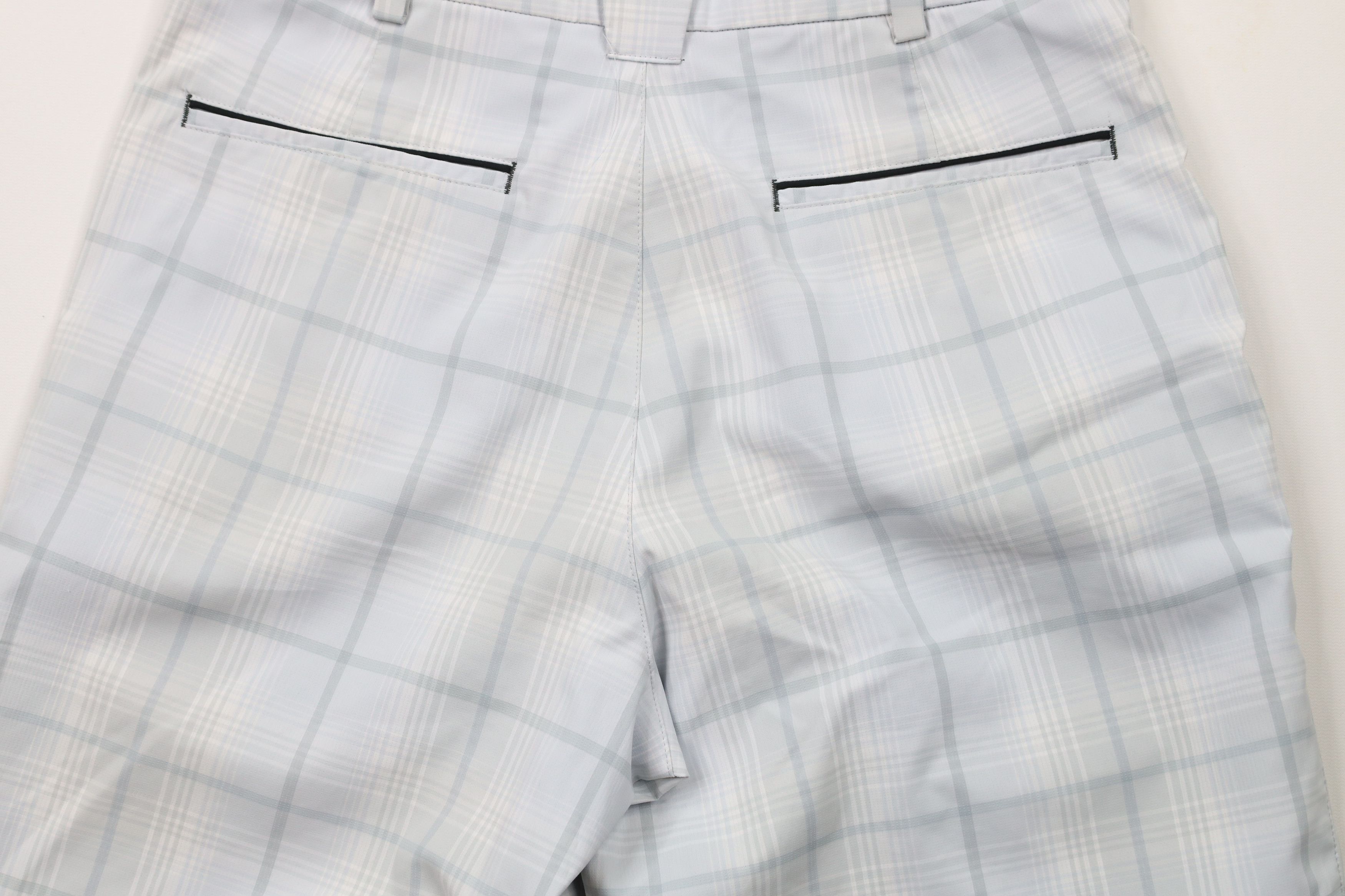 Nike × Vintage Nike Golf Tour Performance Golfing Chino Shorts Plaid Size US 30 / EU 46 - 10 Thumbnail