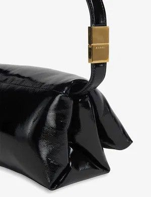 Marni o1w1db10125 Size:OS/Prisma Puffed Shoulder Bag in Black Size ONE SIZE - 4 Thumbnail
