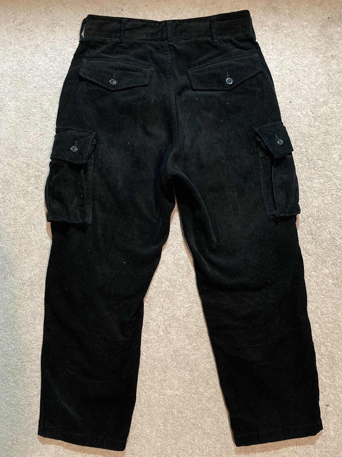 Engineered Garments FA Pant FW20 Black 8W Corduroy Size US 30 / EU 46 - 6 Thumbnail