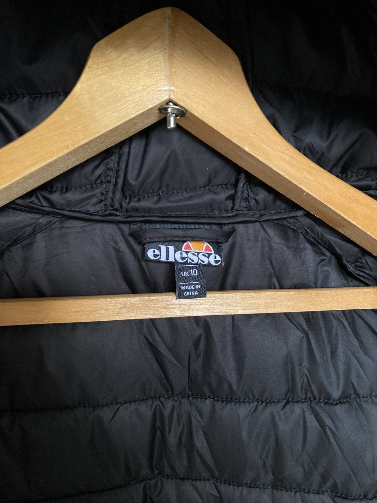 Ellesse Ellesse Lightweight Hooded Puffer Jacket Women’s Black SizeS Size S / US 4 / IT 40 - 5 Thumbnail