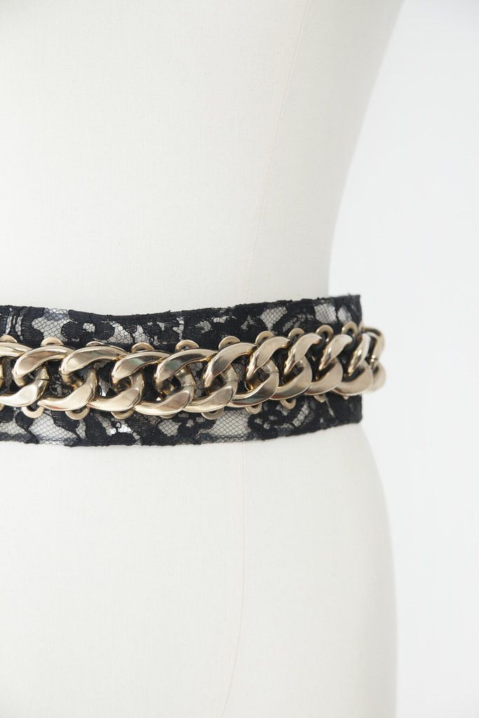 Balmain Resort 2014 lace belt Size ONE SIZE - 3 Thumbnail