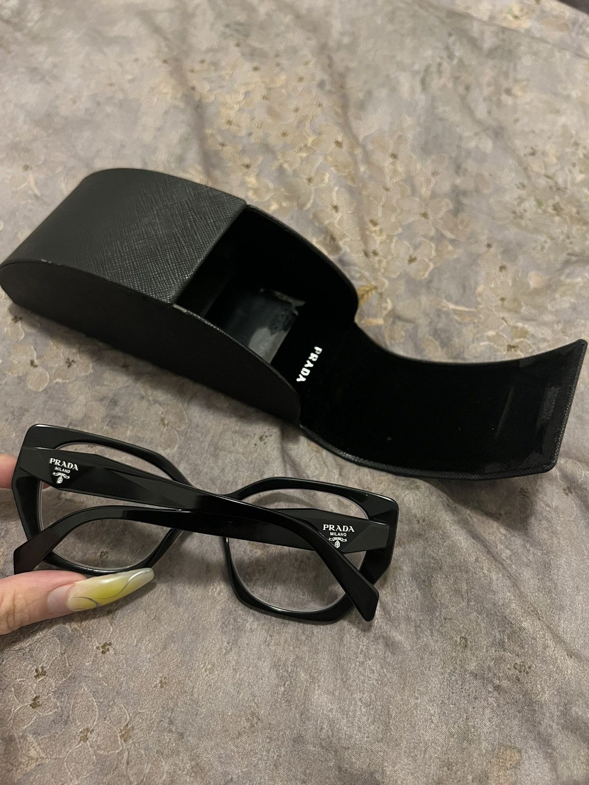 Prada Prada PR 18WV C54 1AB1O1 Size ONE SIZE - 7 Thumbnail