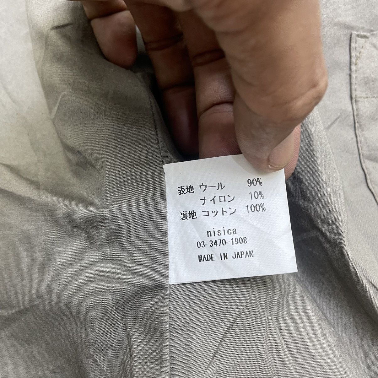 Autumn Cashmere × Issey Miyake × Japanese Brand Nisica Made In Japan Warm Jacket Size US M / EU 48-50 / 2 - 5 Thumbnail