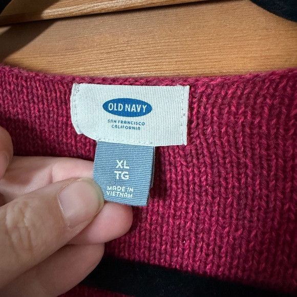 Old Navy Old Navy womens Marled V-Neck Tunic in pink tangiers size xl Size XL / US 12-14 / IT 48-50 - 4 Thumbnail