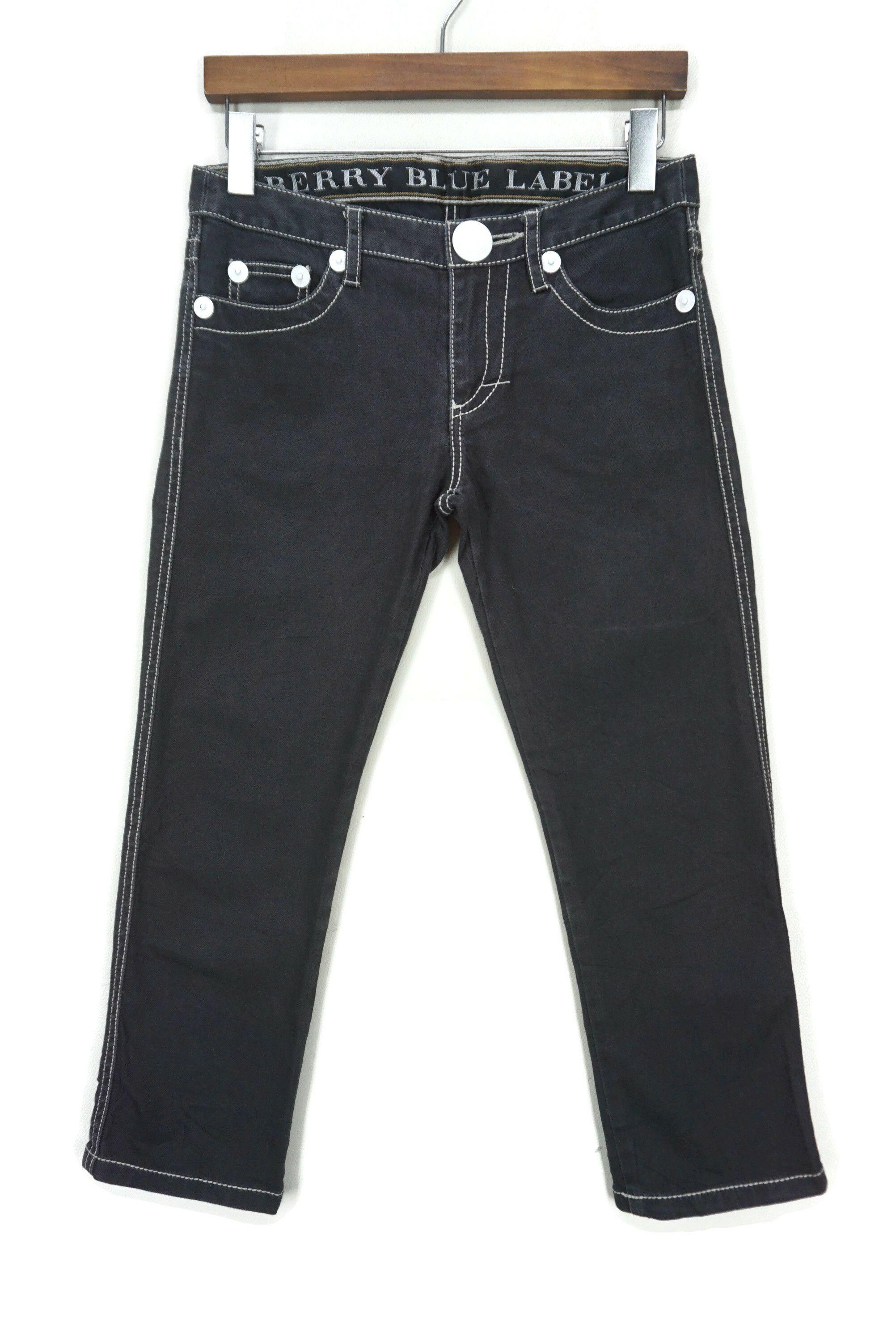 Burberry Blue Label Jeans Size 25 fit W30xL22.5 Cropped Denim Size 25" / US 0 / IT 36 - 1 Thumbnail