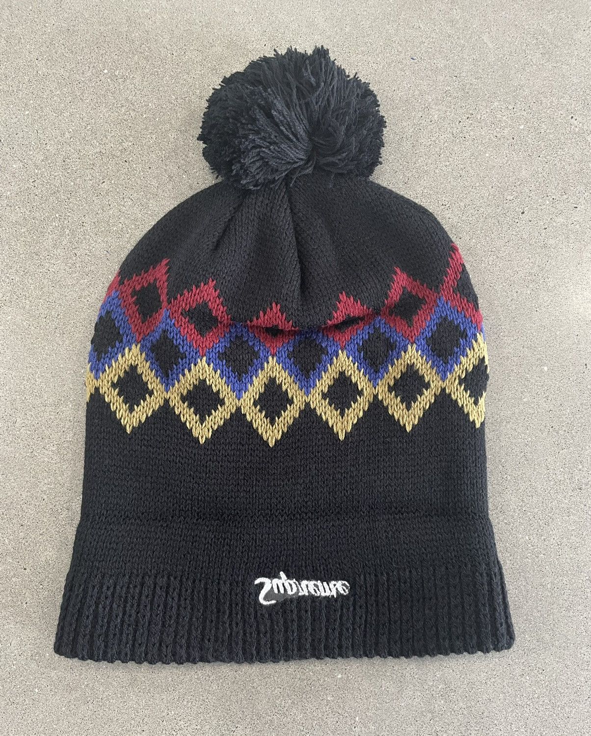 Supreme NEW: F/W 2014 Supreme Diamonds Ski Beanie "Black" Size ONE SIZE - 6 Thumbnail