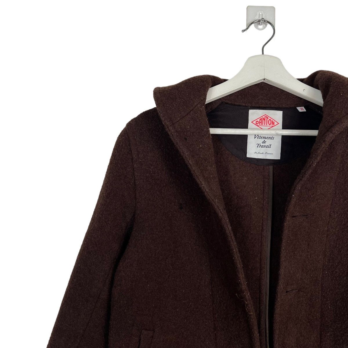 Danton 🔥DANTON WOOL OVERCOAT Size US S / EU 44-46 / 1 - 7 Thumbnail