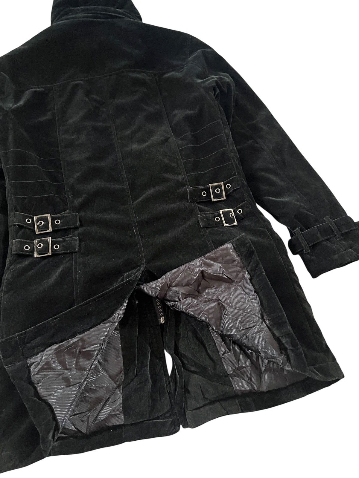 In The Attic In the Attic Black Velvet Bondage Jacket Size US M / EU 48-50 / 2 - 9 Thumbnail