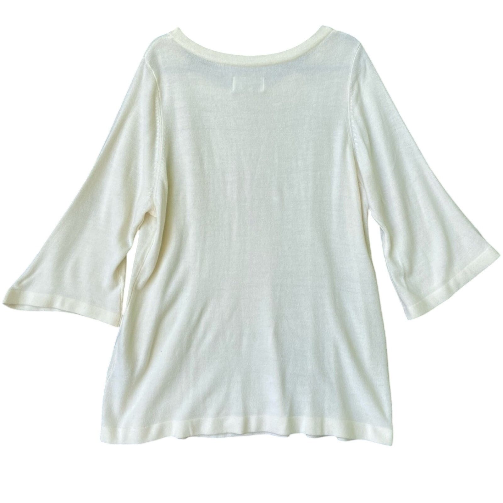 Avenue NWT New Avenue Womens Size 22/24 Acrylic Long Sleeve Sweater Size 3XL / US 20-22 - 2 Thumbnail
