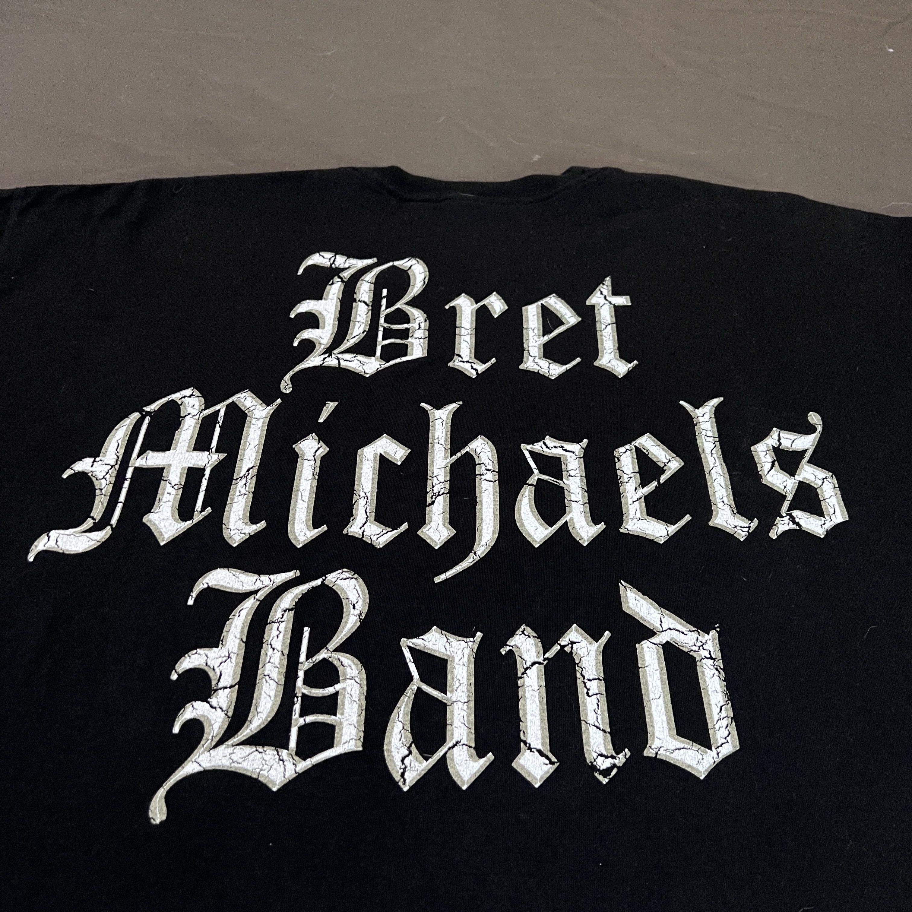 Band Tees × Vintage Vintage Y2K Bret Michaels Band Promo Tee 3XL Oversized Size US XXL / EU 58 / 5 - 5 Thumbnail