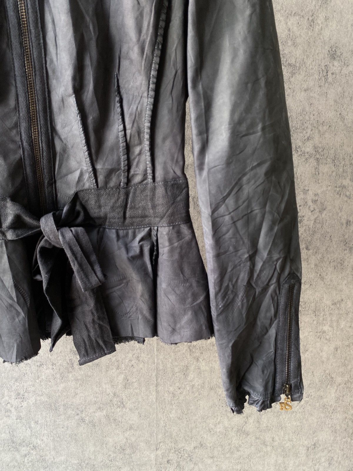 Japanese Brand Roberta Scarpa Pelle Leather Jacket Size S / US 4 / IT 40 - 5 Thumbnail