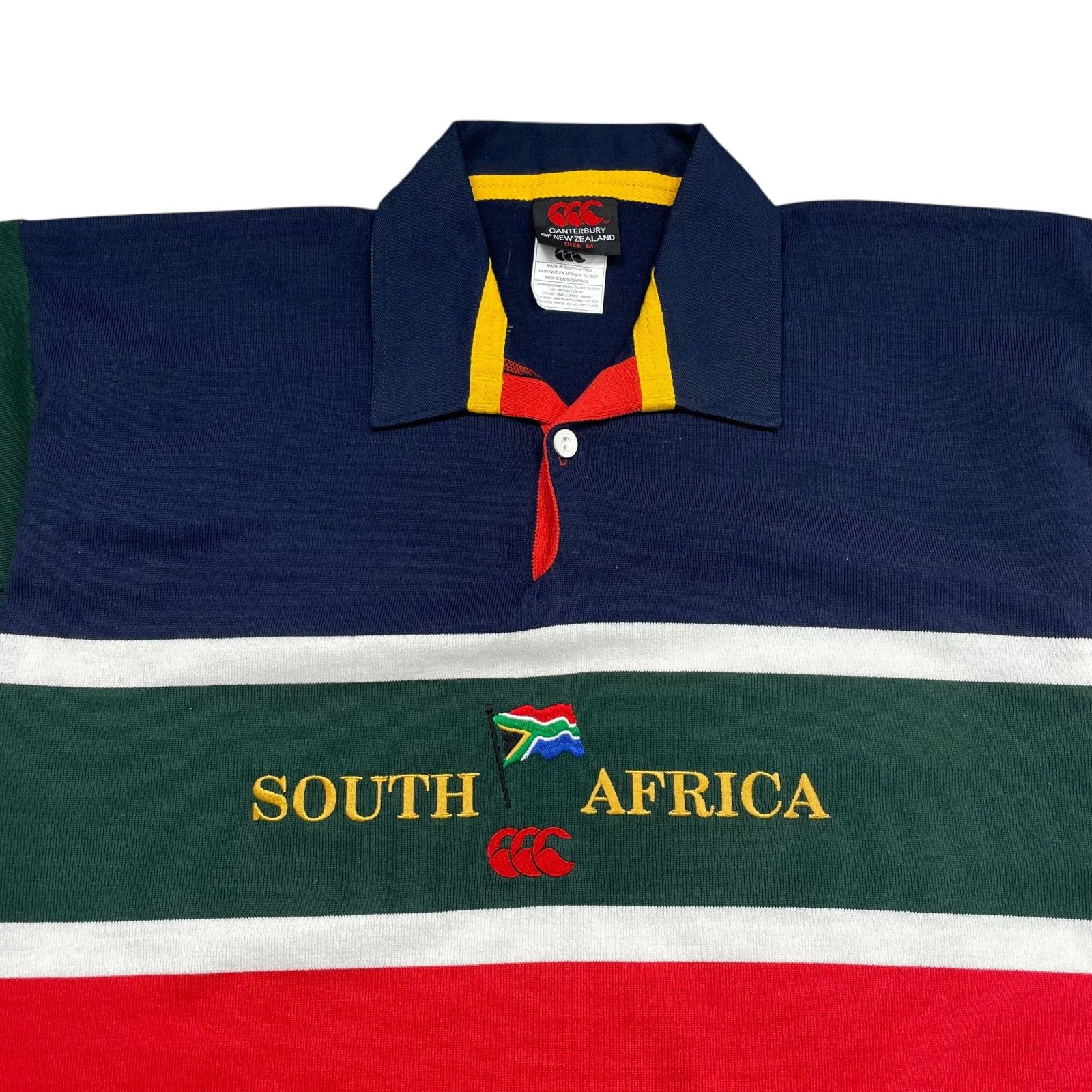 Canterbury of New Zealand VTG 00s SOUTH AFRICA CANTERBURY RUGBY SHIRT JERSEY Size US M / EU 48-50 / 2 - 2 Thumbnail
