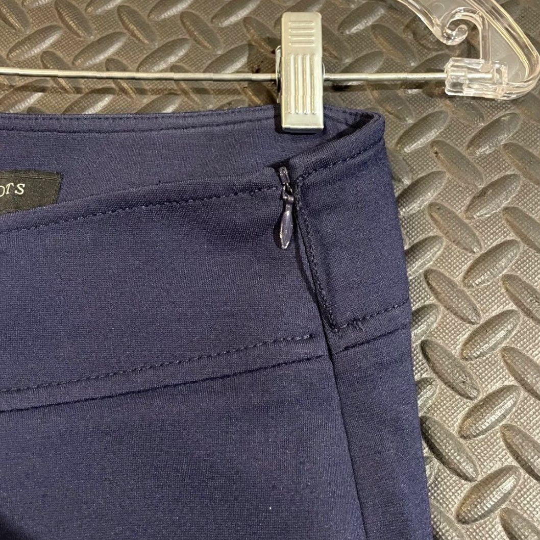 Talbots Talbots Navy Blue Flare Wide Leg High Rise Pull On Pants Women 6P Career Womens Petite Size 6P Wide Leg Pants Blue Talbots Career Women 6P Size 28" / US 6 / IT 42 - 4 Thumbnail