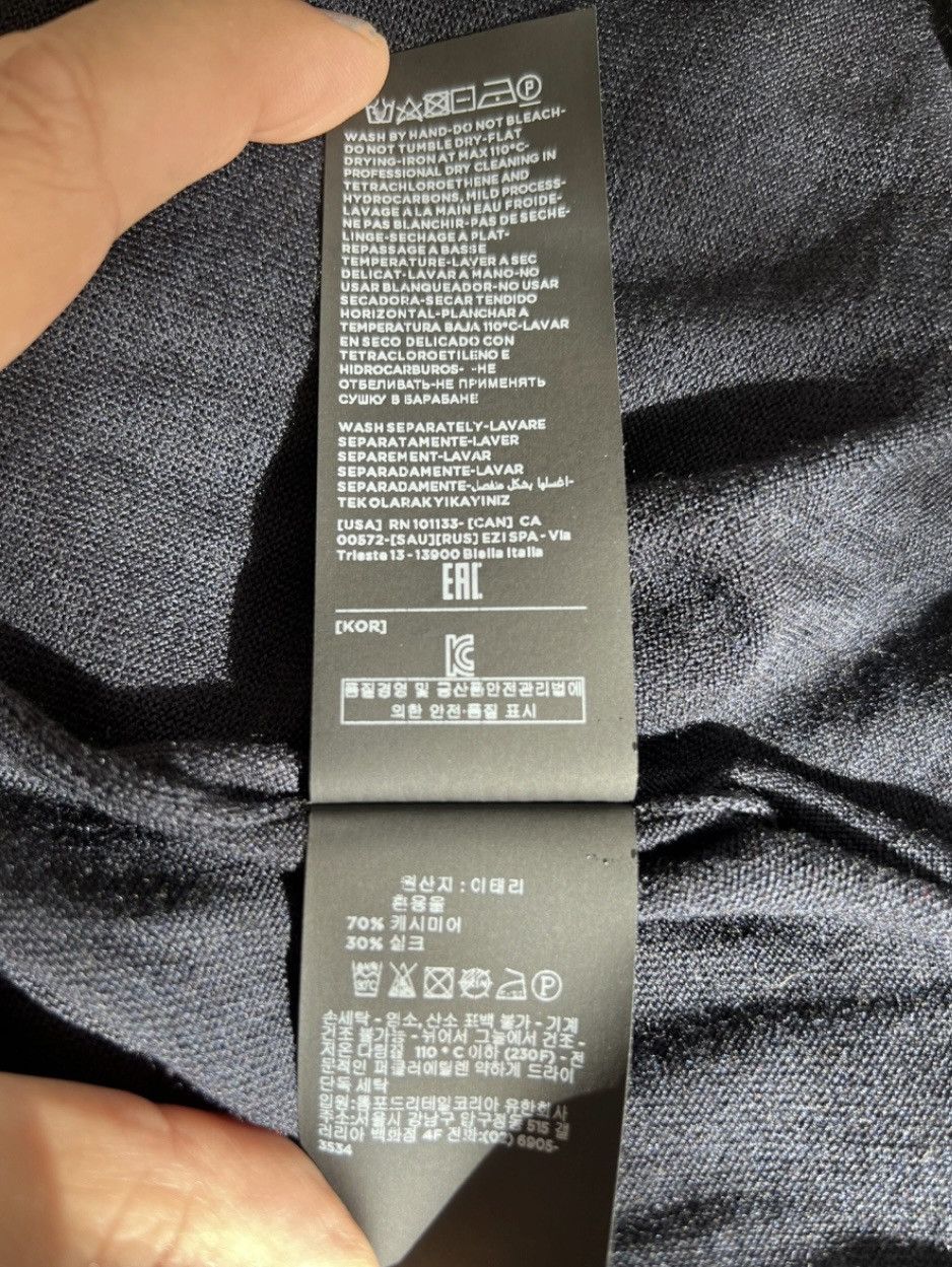 Tom Ford TOM FORD Cashmere sweatshirt 50 IT navy Size US M / EU 48-50 / 2 - 9 Thumbnail
