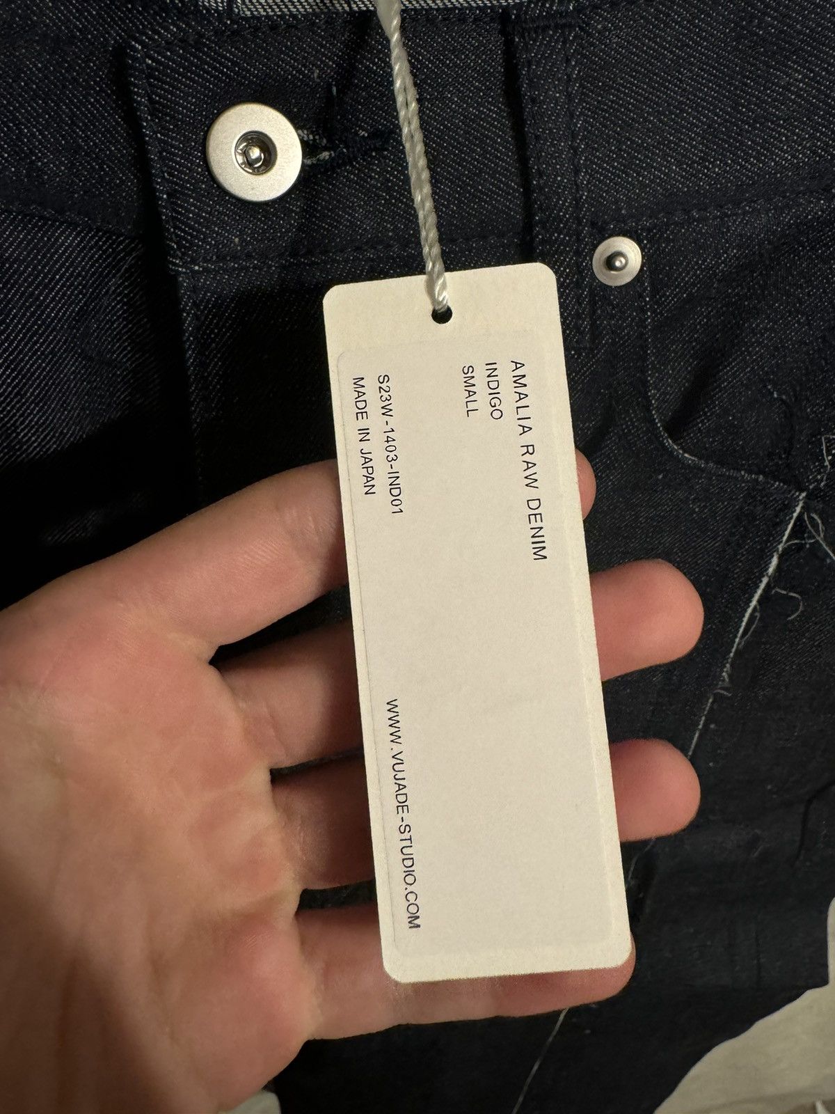 Vuja De Vuja De Amalia Denim Indigo Size US 28 / EU 44 - 4 Thumbnail