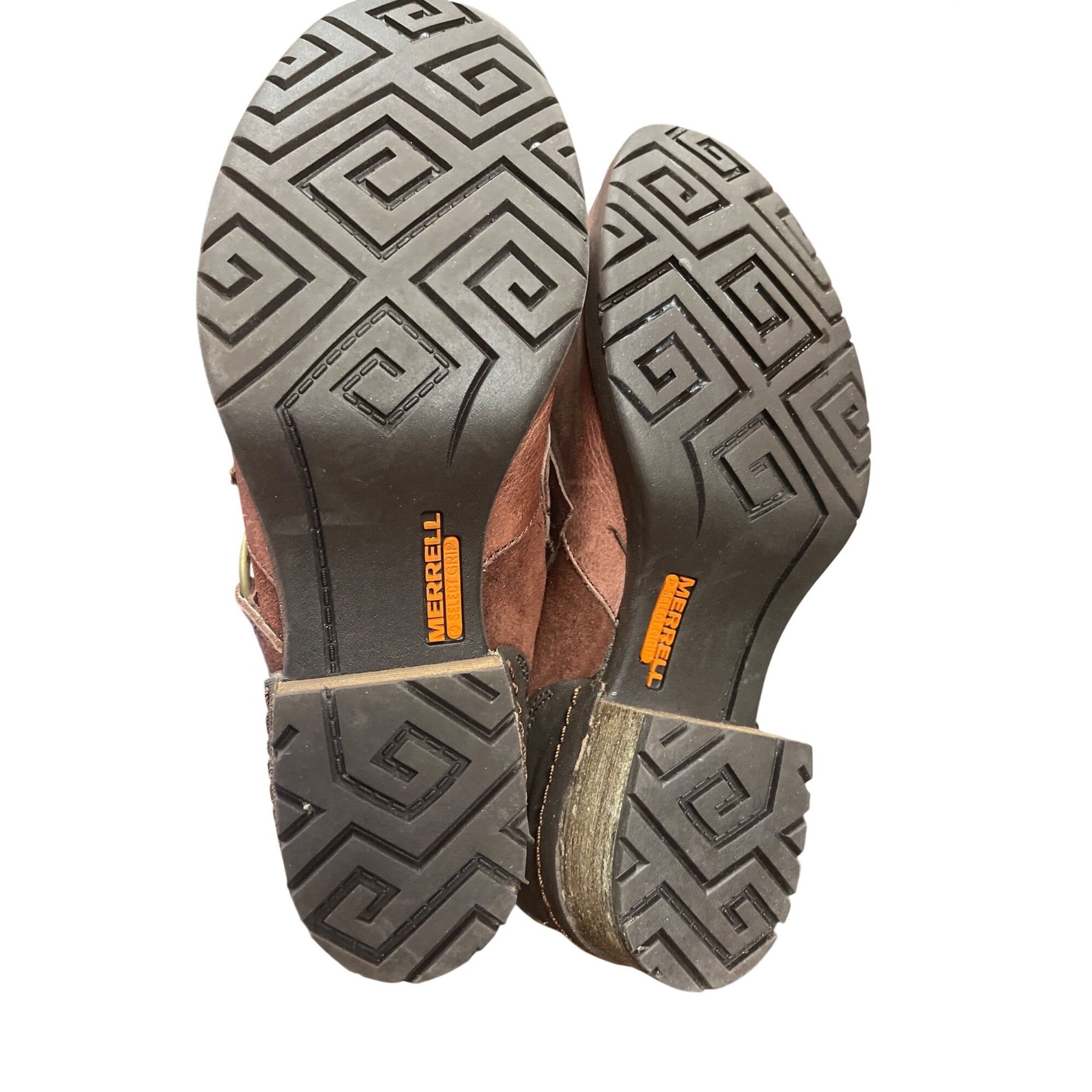 Merrell Merrell Chocolate wms brown leather mules clogs shoes sz 8 S Size US 8 / IT 38 - 5 Thumbnail