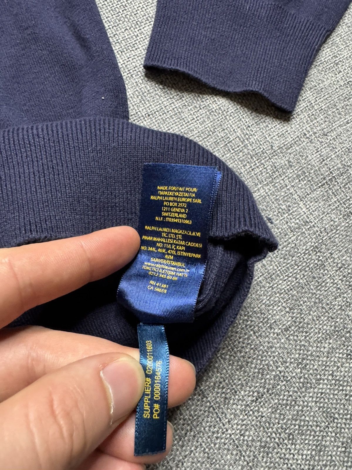 Polo Ralph Lauren Polo Ralph Lauren sweater blue XL Size US XL / EU 56 / 4 - 12 Thumbnail
