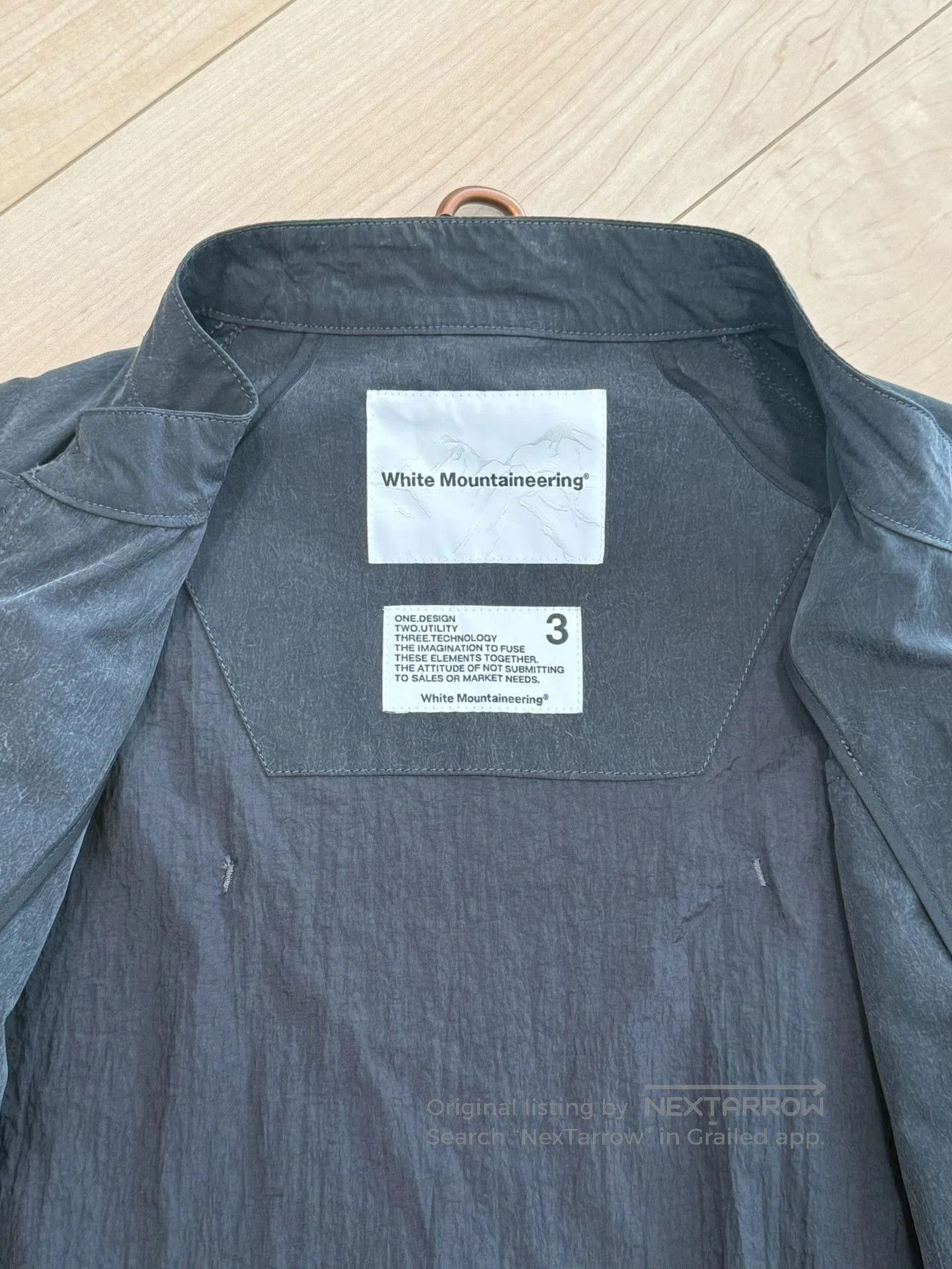 White Mountaineering White Mountaineering Stand Collar Jacket. Size US L / EU 52-54 / 3 - 7 Thumbnail