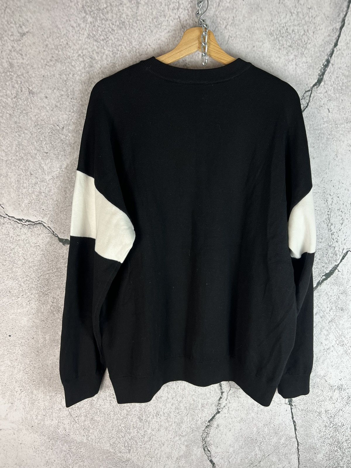 Armani × Armani Exchange × Vintage ARMANI EXCHANGE SPELLOUT sweater SWEATSHIRT Size US L / EU 52-54 / 3 - 2 Thumbnail
