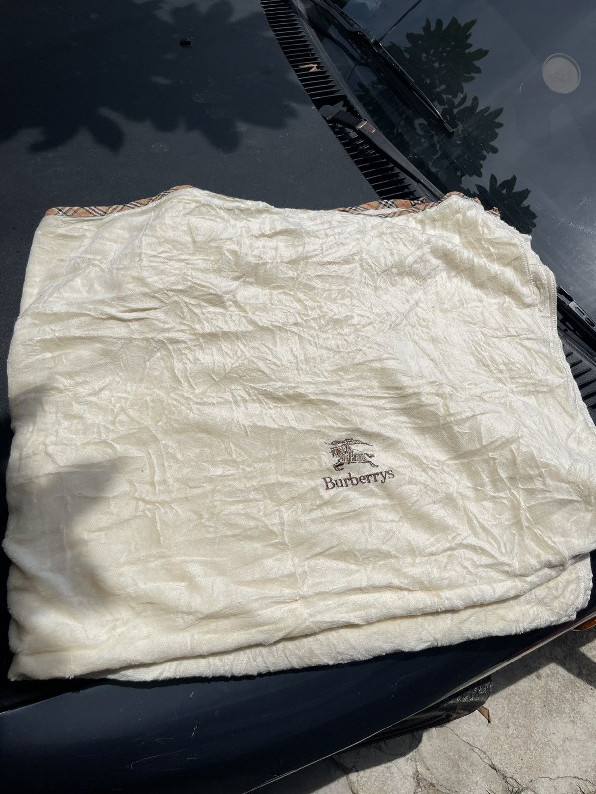 Burberry Vintage burberry super single blanket 140x240cm Size ONE SIZE - 1 Thumbnail