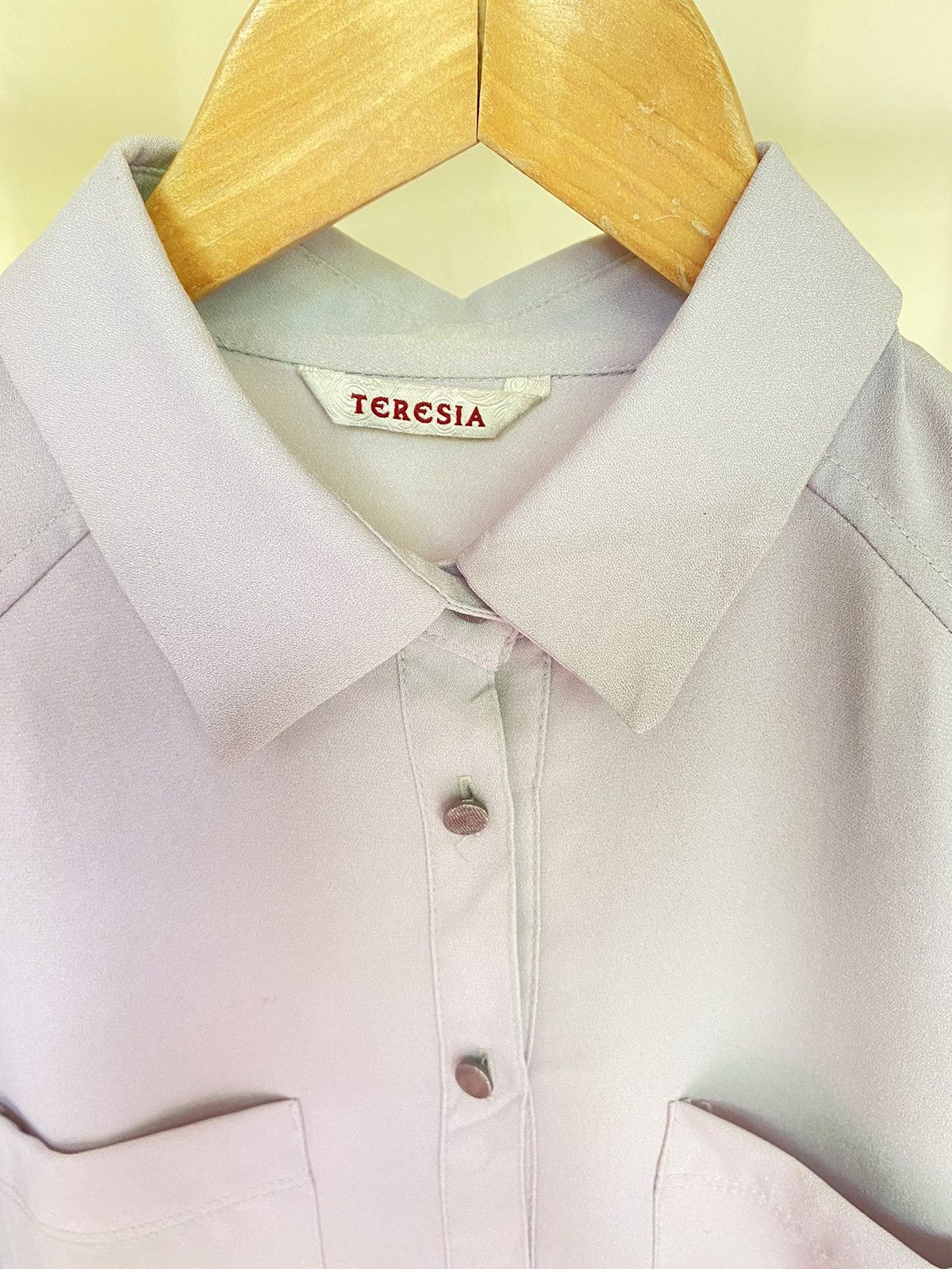 Japanese Brand Teresia grey shirt Size S / US 4 / IT 40 - 4 Thumbnail
